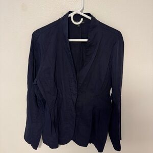 Eileen Fisher Navy Women's Jacket